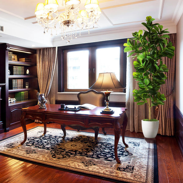 Artificial Fiddle Leaf Fig Tree with Nursery Pot