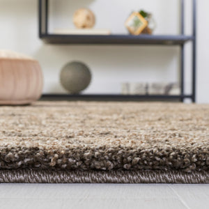 5'3" x 7'6" Shag Area Rug – Damask Design, Non-Shedding, 1.2-Inch Thick