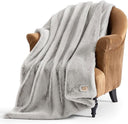 Plush Faux Fur Throw Blanket 50x70 Inch