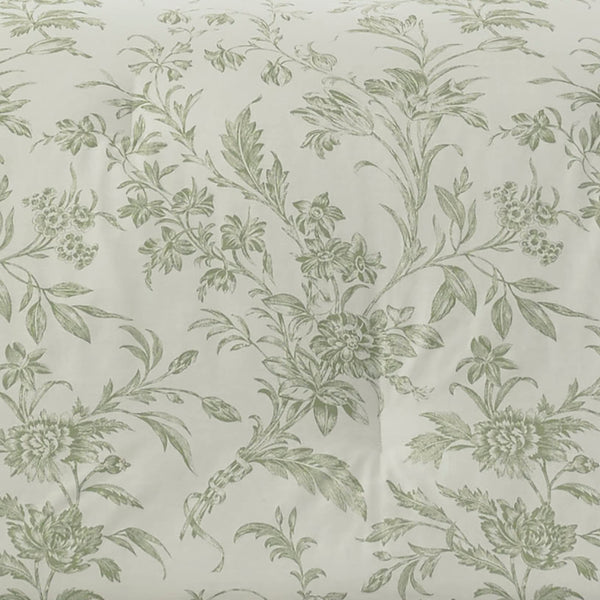 Floral Cotton Duvet Cover Set with Matching Shams