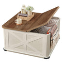 Square Lift-Top Coffee Table with Hidden Storage