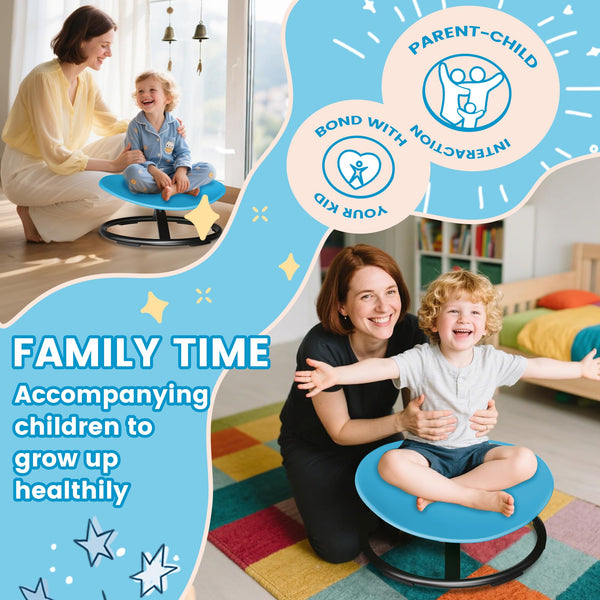 Large Spinning Sensory Chair for Kids with Autism & ADHD