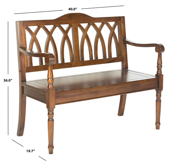 Solid Wood Accent Bench