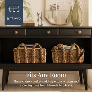 3-Piece Woven Storage Baskets Set