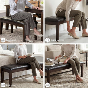 Upholstered Dining Room Bench