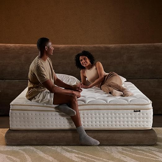 12-Inch Queen & King Hybrid Mattress with Zoned Lumbar Support