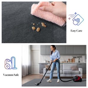 Large Area Rug 12x15 ft – Non-Slip, Non-Shedding, Machine Washable