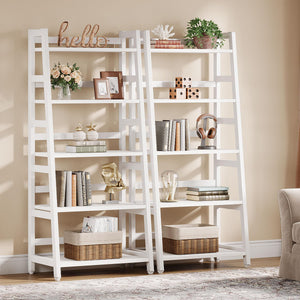 5-Tier Ladder Bookshelf