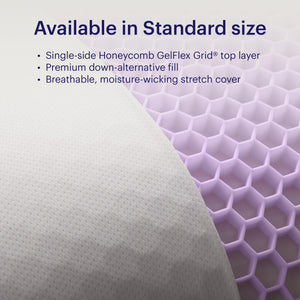 GridCloud Down-Alternative Pillow – Standard