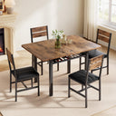 Extendable Dining Table Set for 4