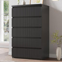 Fluted 5-Drawer Dresser