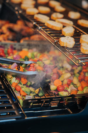 Stainless Steel Outdoor Grill Roasting Basket