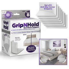 360° Bed Sheet Holder – Non-Slip Sheet Tightener & Corner Gripper