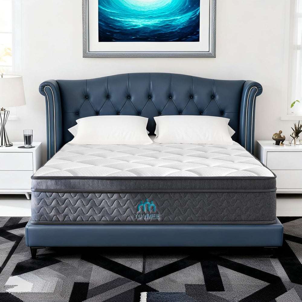 Twin 10-Inch Hybrid Mattress with Gel Memory Foam
