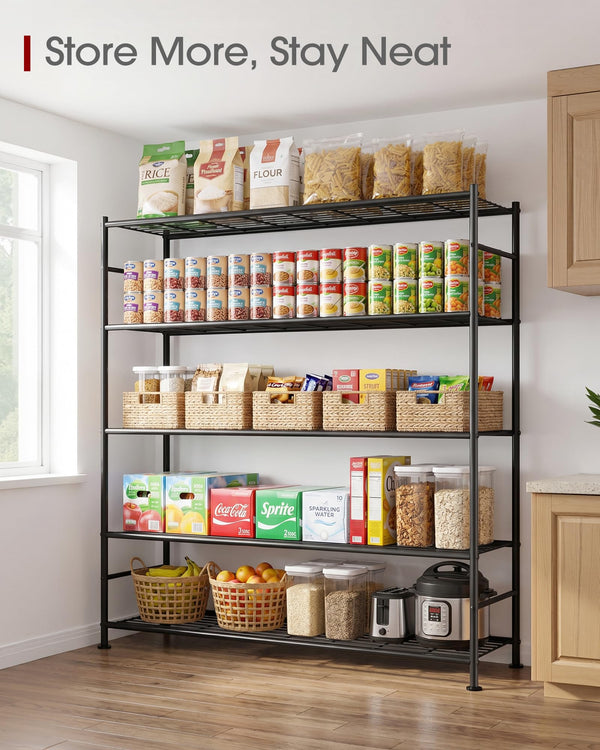 5-Tier Metal Garage Shelving Unit