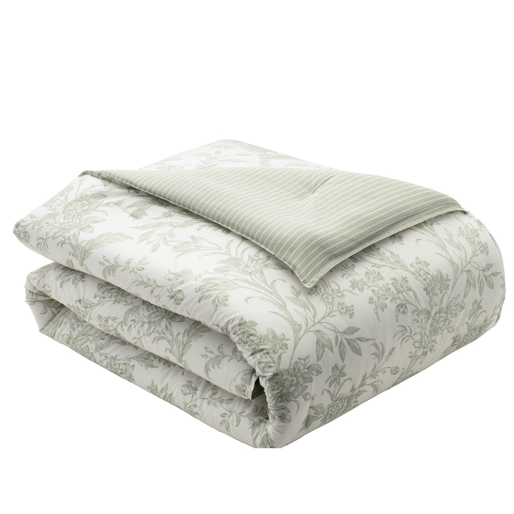 Floral Cotton Duvet Cover Set with Matching Shams