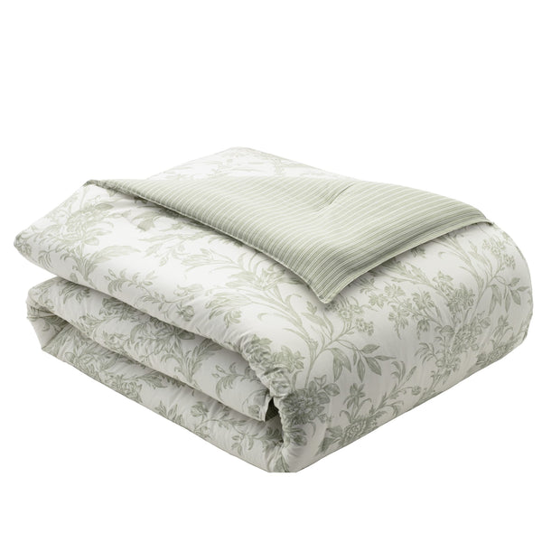 Floral Cotton Duvet Cover Set with Matching Shams