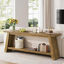 70.87-Inch 2-Tier Console Table for Entryway