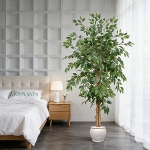 Artificial Ficus Tree with Pot – 6ft & 7ft Indoor Fake Plant