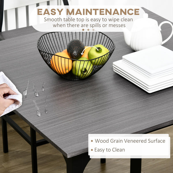 5-Piece Counter Height Bar Table and Chairs Set