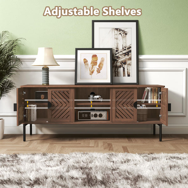 63" TV Stand with Storage