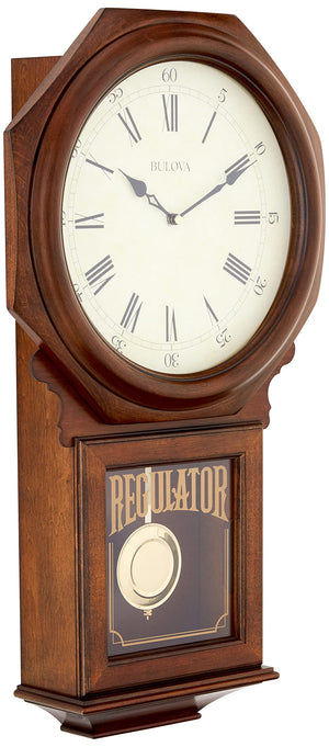Ashford Westminster Chime Wall Clock – Walnut
