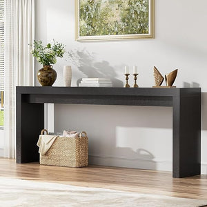 Extra Long Farmhouse Console Table 70.9 Inch