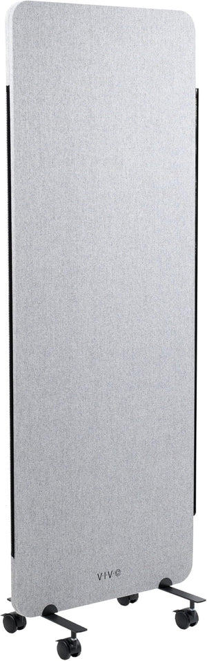 6-Panel Mobile Privacy Panel System – 145" x 66" Freestanding Room Divider
