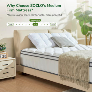 Hybrid Gel Memory Foam Pocket Spring Mattress
