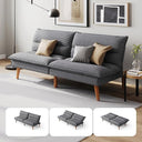 Convertible Futon Sofa Bed with Adjustable Backrest