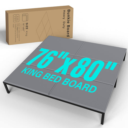Foldable Bunkie Board — Non-Slip, Noise-Minimizing Mattress Support
