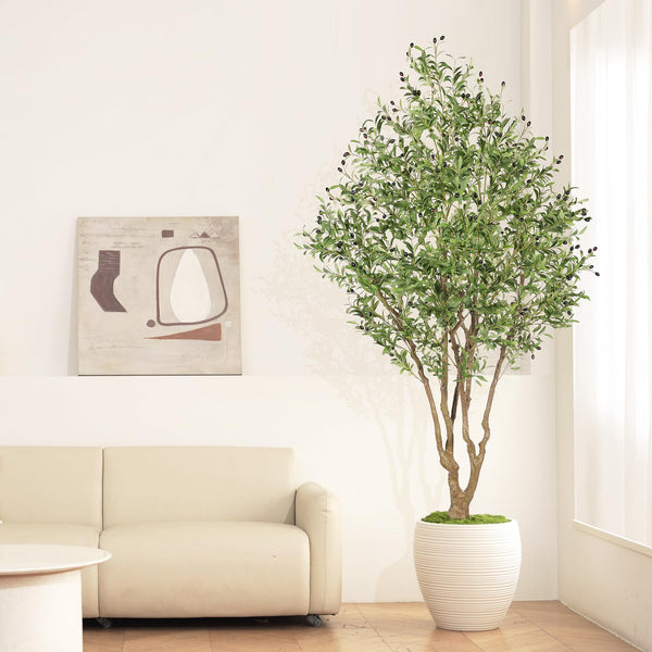Artificial Olive Tree with Realistic Fruits – 6ft, 7ft & 8ft