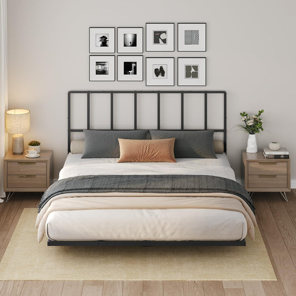 Metal Headboard with Universal Adapters – Twin, Full & Queen