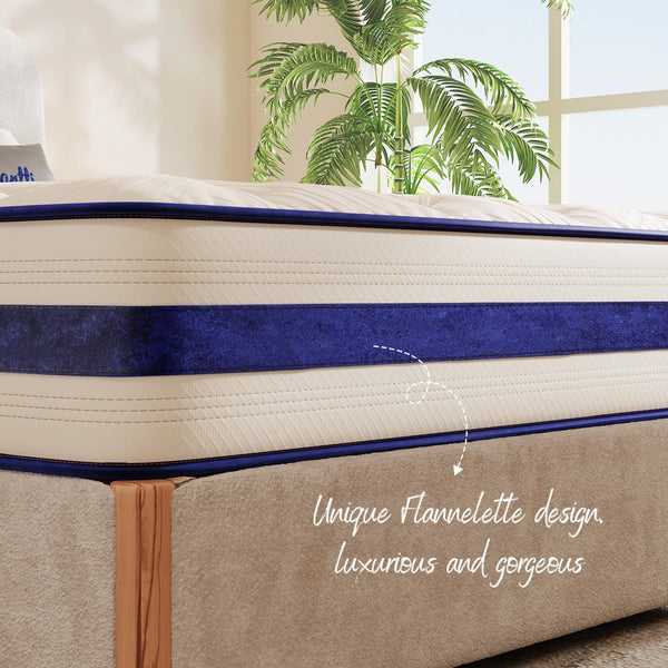 Hybrid Innerspring Mattress in a Box – Twin, Full, Queen, Twin XL