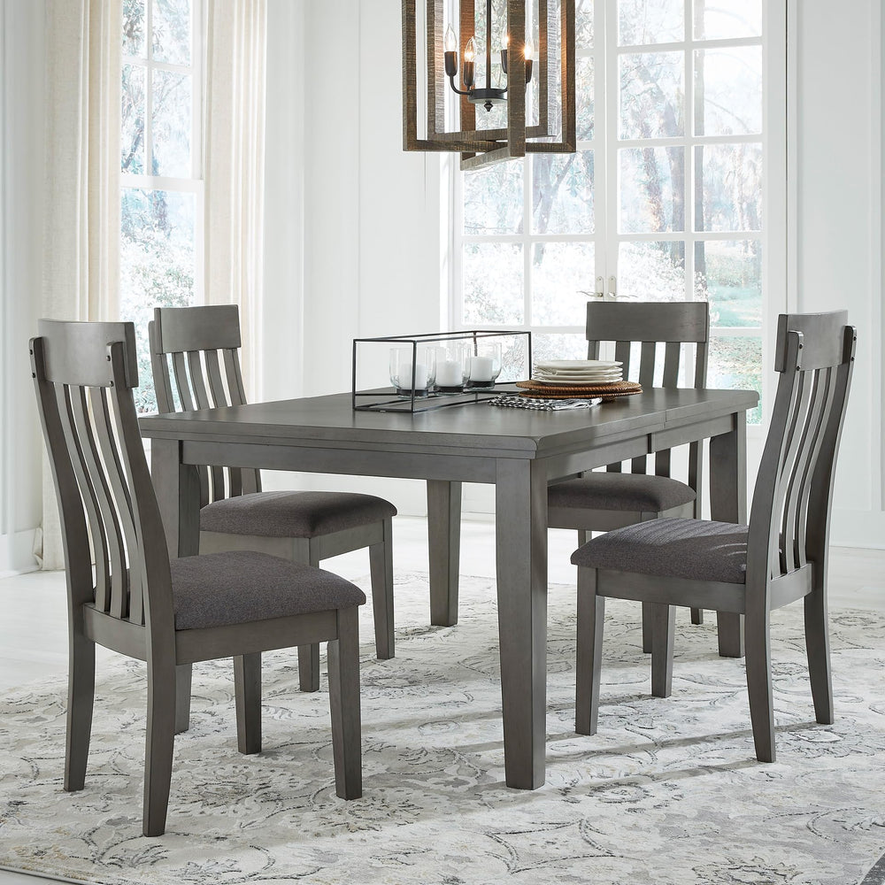 Contemporary Upholstered Dining Side Chairs, Set of 2