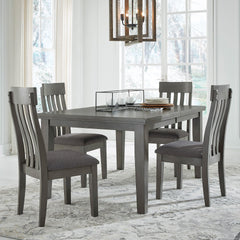 Contemporary Upholstered Dining Side Chairs, Set of 2