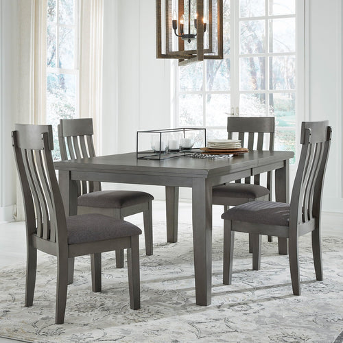 Contemporary Upholstered Dining Side Chairs, Set of 2