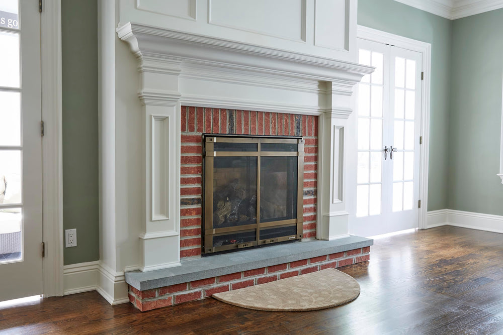 Wool Hearth Rug – Semicircular Fireplace Rug