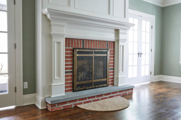 Wool Hearth Rug – Semicircular Fireplace Rug