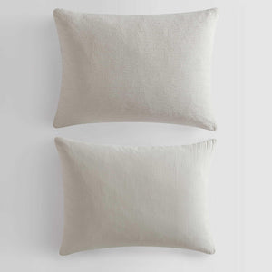 Seersucker Duvet Cover Set with Shams | Queen & King