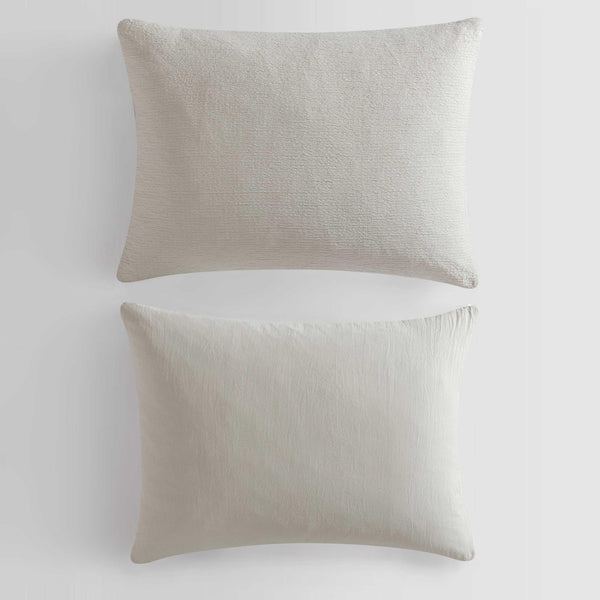 Seersucker Duvet Cover Set with Shams | Queen & King