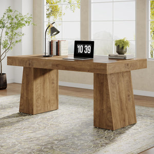 55" Executive Desk with Double Pedestal
