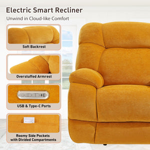 Zero Gravity Power Recliner Chair with Heat and Massage