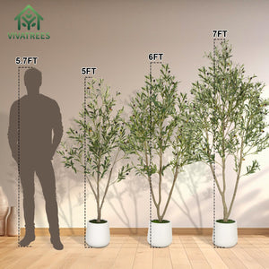 Artificial Olive Tree with Planter – 5ft, 6ft & 7ft