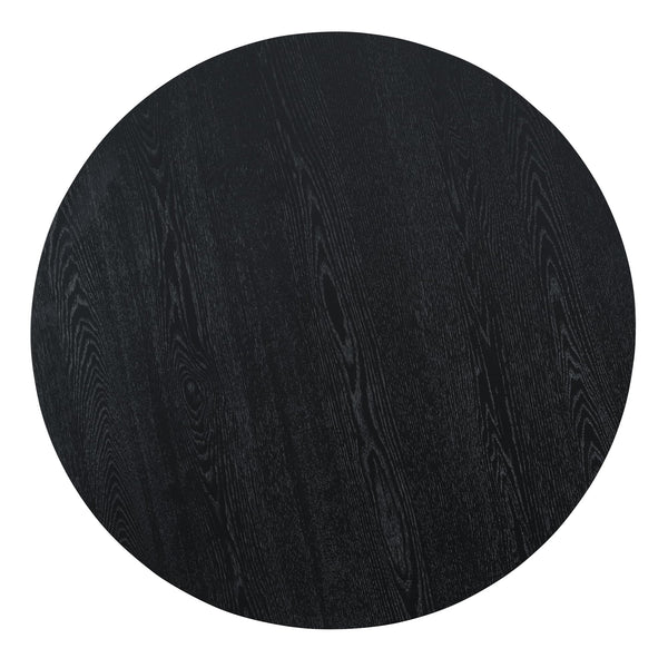 Round Dining Table – Retro Wooden, Seats 4