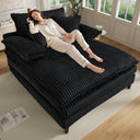 Oversized Indoor Chaise Lounge Chair with Adjustable Backrest