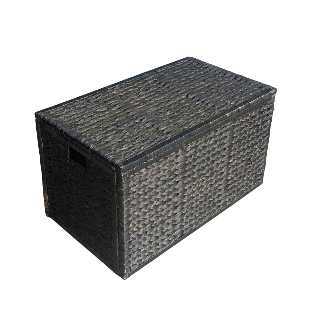 Wicker Storage Trunk with Lid