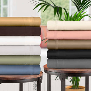 Queen Egyptian Cotton Sheet Set 1500 Thread Count