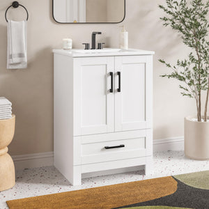 24-Inch Bathroom Vanity with Sink