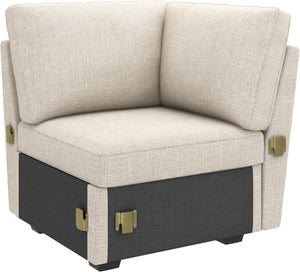 Modular Sectional Sleeper Sofa with Pull-Out Bed